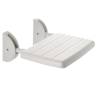 RIDDER Fold-Down Shower Seat Eco White - Stylish & Durable