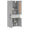 Highboard Grey Sonoma - Stylish Storage Solution | HipoMarket