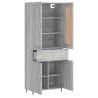 Highboard Grey Sonoma - Stylish Storage Solution | HipoMarket