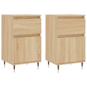 Trendy Sonoma Oak Sideboards - 2 pcs | Hipo Market