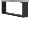 Modern Bedside Cabinet in Concrete Grey - 40x40x50 cm