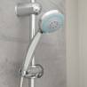 SCHÜTTE GALAXIS Overhead Shower Set with LED Lights - Chrome