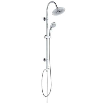 SCHÜTTE GALAXIS Overhead Shower Set with LED Lights - Chrome