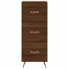 Elegant Highboard Brown Oak - Stylish Storage Solution