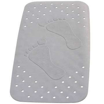 RIDDER Non-Slip Bath Mat Plattfuß 72x38 cm Grey | Hipomarket