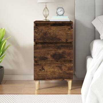 Smoked Oak Bedside Cabinet | Stylish & Functional Storage