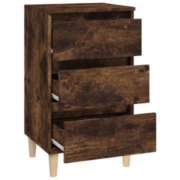 Smoked Oak Bedside Cabinet | Stylish & Functional Storage