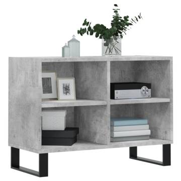 Concrete Grey TV Cabinet - Stylish & Spacious Storage