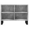 Concrete Grey TV Cabinet - Stylish & Spacious Storage