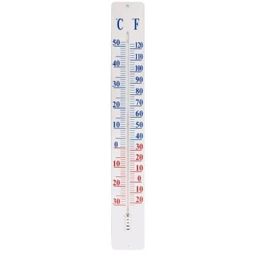 Esschert Design Thermometer on Wall Plate 90 cm - TH9