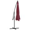 Cantilever Umbrella 350 cm Bordeaux Red - Elegant Shade Solution