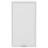 FMD Wall-Mounted Bathroom Cabinet - White 36.8x17.1x67.3 cm