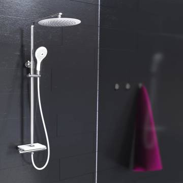 EISL GRANDE VITA Overhead Shower Set - Chrome & White