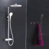 EISL Overhead Shower Set with Thermostatic Mixer GRANDE VITA Chrome-white Colour white Quantity in Package 1 