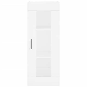 Stylish Highboard White 34.5x34x180 cm - HipoMarket