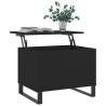 Elegant Black Coffee Table - 60x44.5 cm | HiPO Market