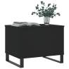 Elegant Black Coffee Table - 60x44.5 cm | HiPO Market