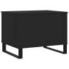 Elegant Black Coffee Table - 60x44.5 cm | HiPO Market