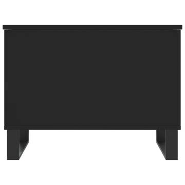 Elegant Black Coffee Table - 60x44.5 cm | HiPO Market