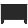 Elegant Black Coffee Table - 60x44.5 cm | HiPO Market