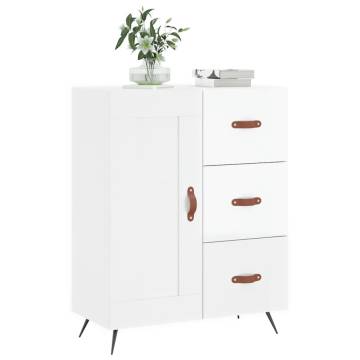 High Gloss White Sideboard - Stylish Storage Solution | HipoMarket