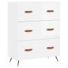 Highboard High Gloss White - Stylish Storage Solution