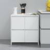 Stylish White Sideboard 70x41x75 cm | Hipomarket UK