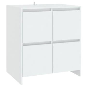 Stylish White Sideboard 70x41x75 cm | Hipomarket UK