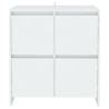 Stylish White Sideboard 70x41x75 cm | Hipomarket UK