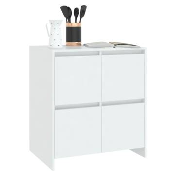 Stylish White Sideboard 70x41x75 cm | Hipomarket UK