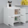 Stylish White Sideboard 70x41x75 cm | Hipomarket UK