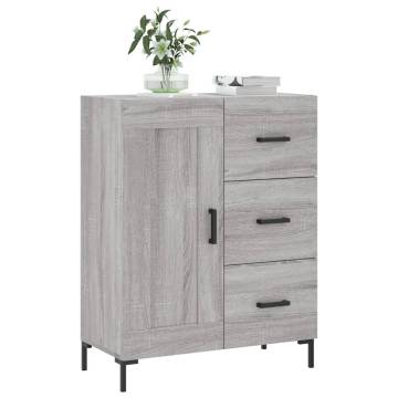 Sideboard Grey Sonoma 69.5x34x90 cm - Durable & Stylish