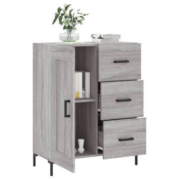 Sideboard Grey Sonoma 69.5x34x90 cm - Durable & Stylish