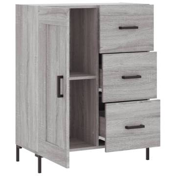 Sideboard Grey Sonoma 69.5x34x90 cm - Durable & Stylish