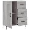 Sideboard Grey Sonoma 69.5x34x90 cm - Durable & Stylish