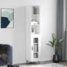 Elegant Highboard White 34.5x34x180 cm - Durable & Stylish