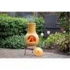 RedFire Yellow Clay Fireplace | Outdoor Fire Pit 31x31x68 cm