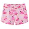 Kids' Shorts with Drawstring Light Pink 92 Size 92 (1.5-2y) 