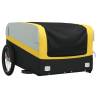 Bike Trailer Black and Yellow - 45kg Iron Cargo Trailer