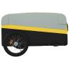 Bike Trailer Black and Yellow - 45kg Iron Cargo Trailer