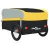 Bike Trailer Black and Yellow - 45kg Iron Cargo Trailer