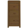 Sideboard Honey Brown - Solid Pine Wood Storage Solution