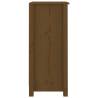 Sideboard Honey Brown - Solid Pine Wood Storage Solution