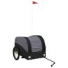 Bike Trailer Black 45kg Iron - Durable & Versatile | HipoMarket