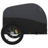 Bike Trailer Black 45kg Iron - Durable & Versatile | HipoMarket