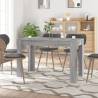 Dining Table Grey Sonoma 120x60x76 cm Engineered Wood Colour grey sonoma Quantity in Package 1 