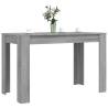 Stylish Grey Sonoma Dining Table - 120x60 cm | HipoMarket UK