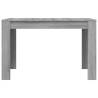 Stylish Grey Sonoma Dining Table - 120x60 cm | HipoMarket UK