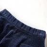 Kids' Corduroy Navy Skirt with Pockets - Size 92