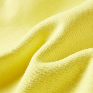 Kids' Light Yellow Zip Hooded Sweatshirt | Hipomarket